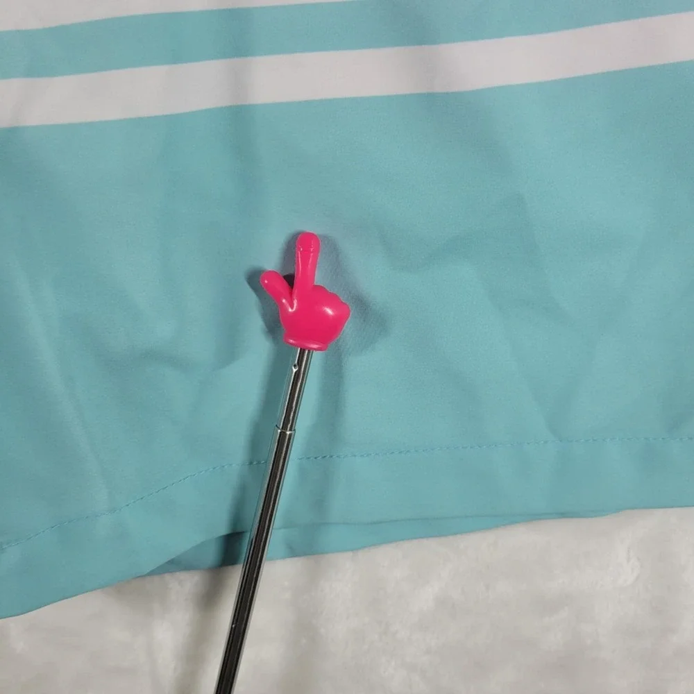 Chubbies On The Horizon Swim Trunks Men's XL Pink Blue 5.5